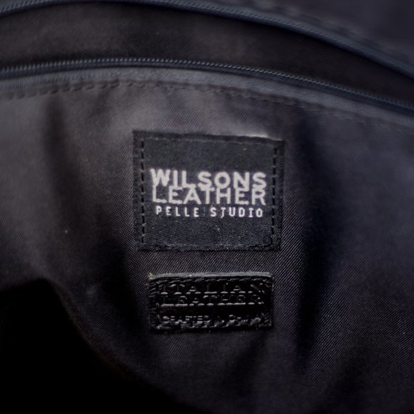 Wilson Leather Black Tote - Picture 4 of 5
